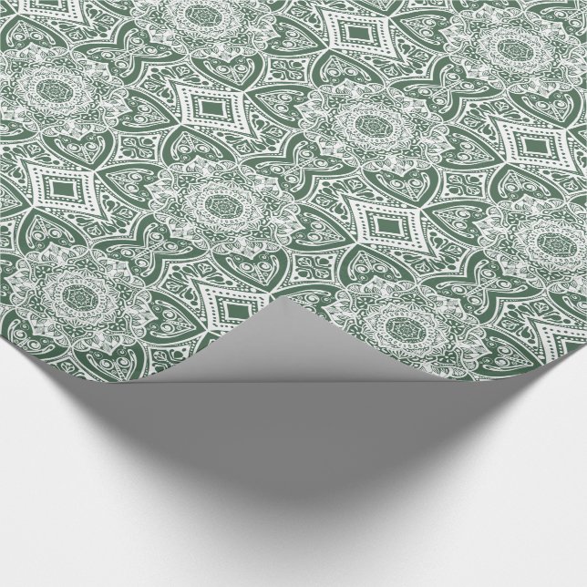Forest Mandala Geschenkpapier (Ecke)
