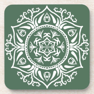 Forest Mandala Untersetzer