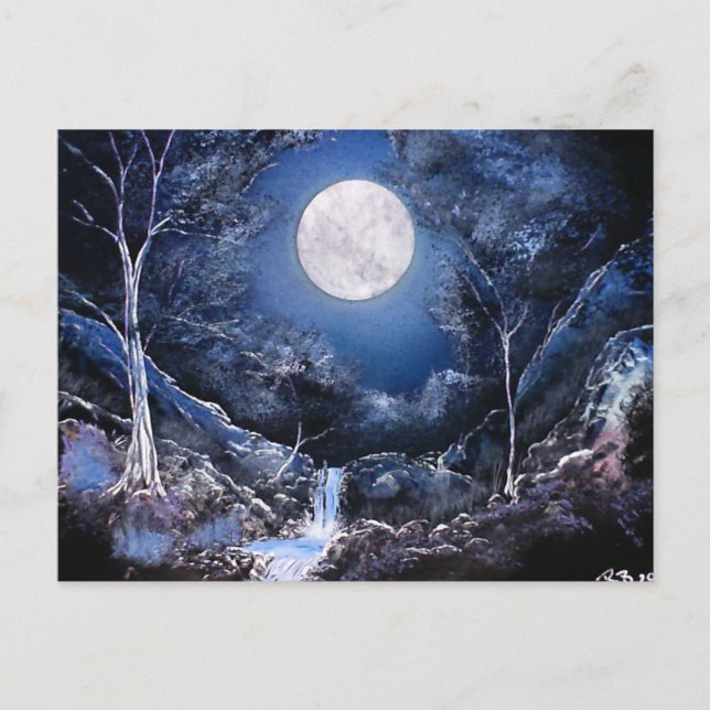 Forest Moon Postkarte (Vorderseite)