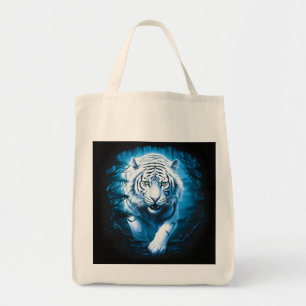 Forest Mystic Wild White Tiger Tragetasche