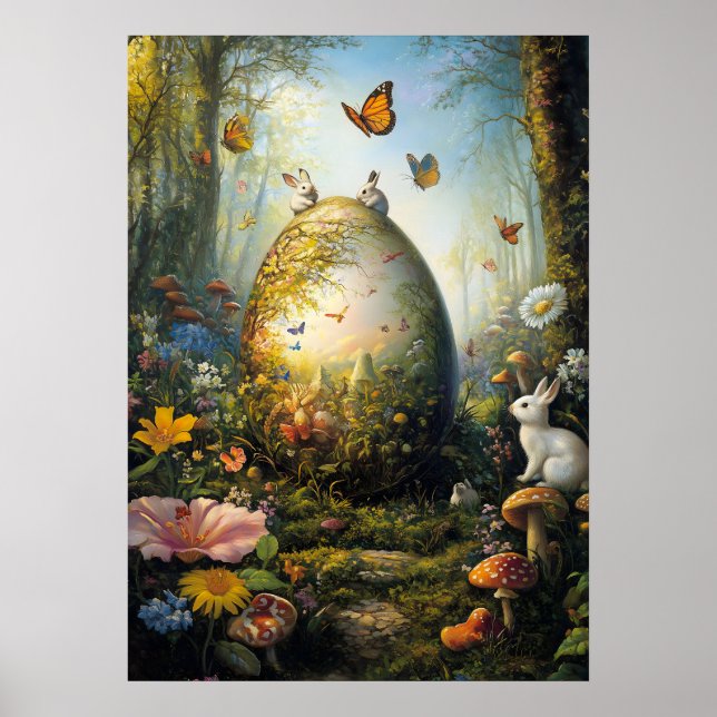 Forest Oaster Egg Fantasy Poster (Vorne)