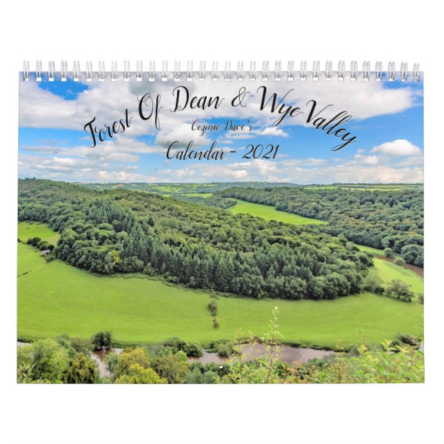 Forest of Dean & Wye Valley Kalender - 2021 (Titelbild)