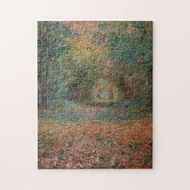 Forest of Saint-Germain Monet Frische Pasta machen Puzzle (Vertikal)