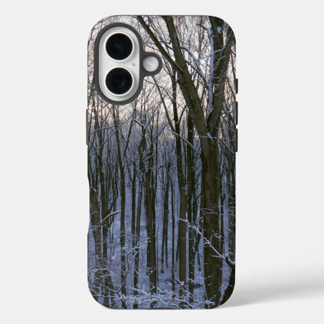 Forest of Snowy Trees Case-Mate iPhone Hülle (Rückseite)