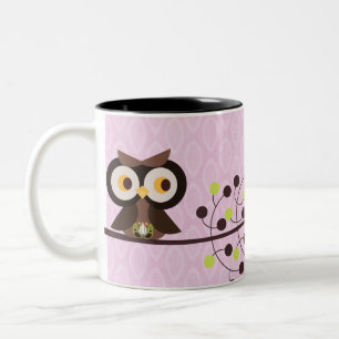 Forest Owl Woodland Hoot Night Coffee Tasse Cup