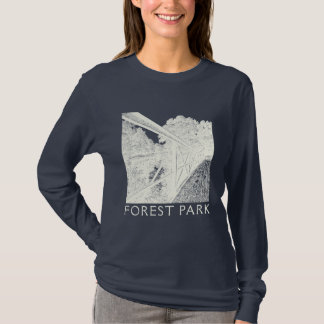 Forest Park Bridge, lange Ärmel T-Shirt