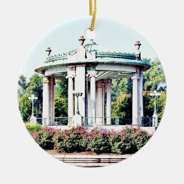 Forest Park St Louis, St. Louis Keramik Ornament (Vorne)