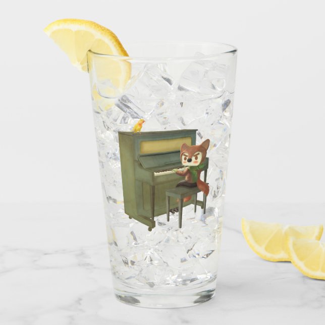Forest Piano Glas (Vorderseite Ice)