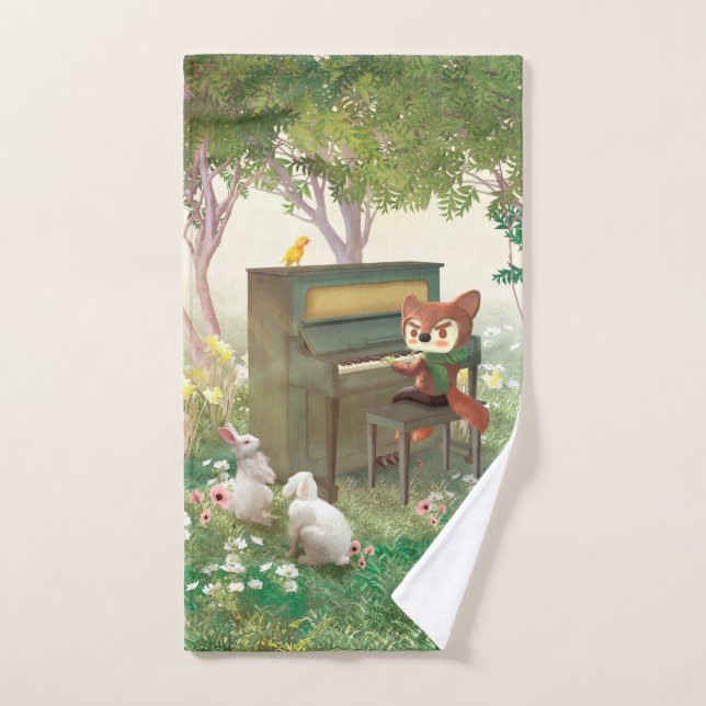 Forest Piano Konzert Handtuch (Handtuch)
