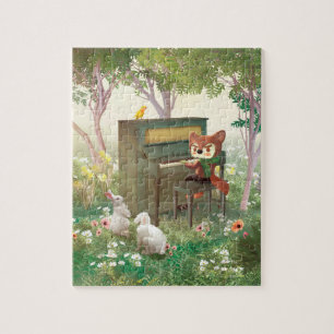 Forest Piano Konzert Puzzle