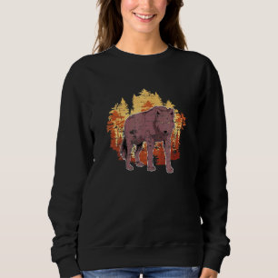 Forest Predator Animal Wolf Nature Wolf Sweatshirt