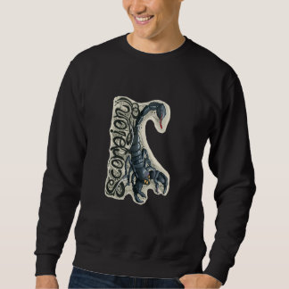 Forest scorpion arachnid nocturnal large species e sweatshirt