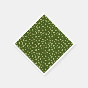 Forest Simple Green Leaf Muster Joint Baby Dusche Serviette