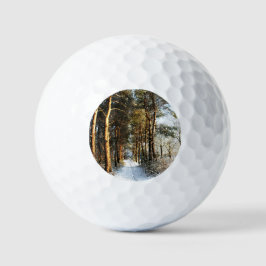 Forest Snow Scene va gbcnm Golfball