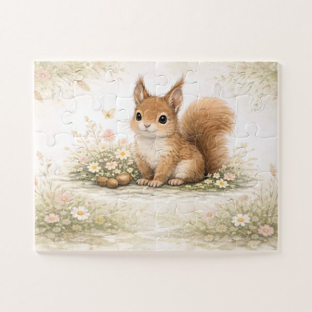 Forest Squirrel Puzzle (Horizontal)