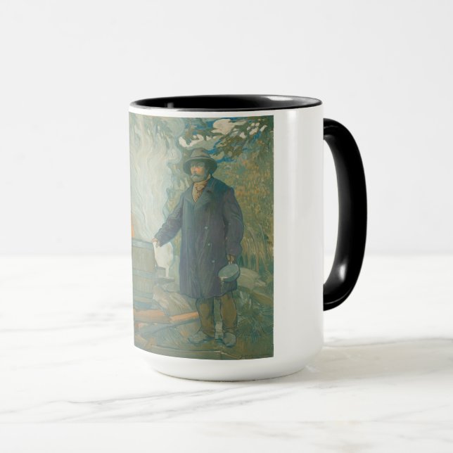 Forest Still Moonshiners White Lightning Liquor Tasse (VorderseiteRechts)