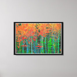 Forest Stretched Canvas Print Leinwanddruck