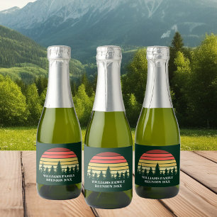 Forest Sunset Custom Family Wiedersehen Party Mini