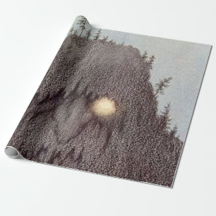 "Forest Troll - Skogtroll" von Theodor Kittelsen Geschenkpapier