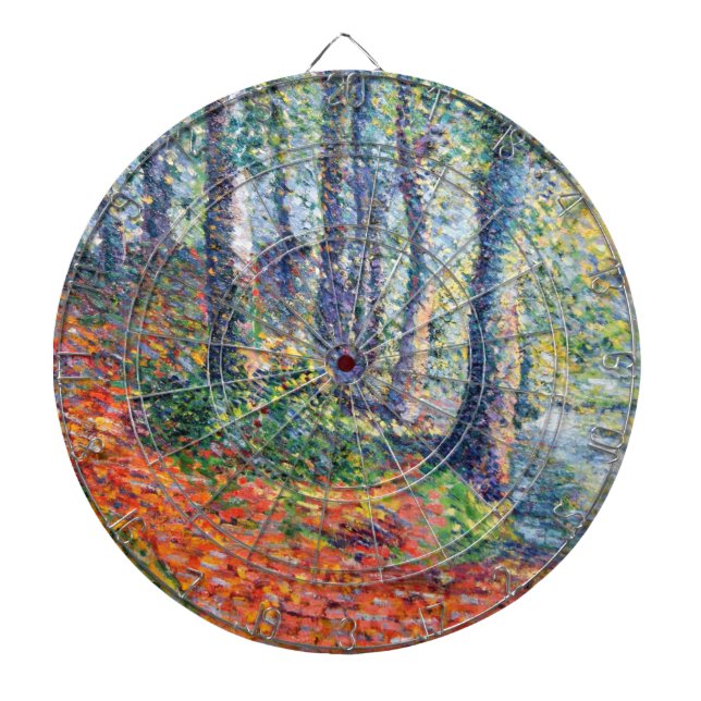 Forest UnderGrowth (von Léo Gausson) Dartscheibe (vorne)