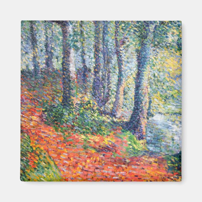 Forest UnderGrowth (von Léo Gausson) Magnet (Vorne)