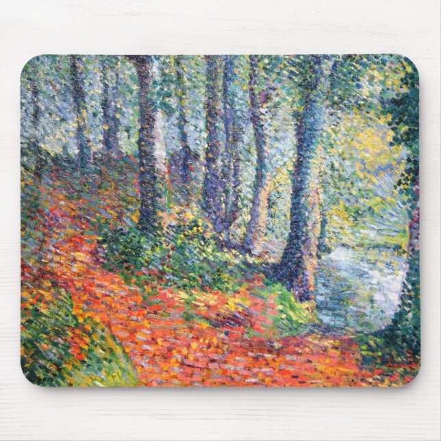 Forest UnderGrowth (von Léo Gausson) Mousepad (Vorne)