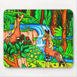 Forest Unicorn Okapi Standard Mouse Pad Mousepad