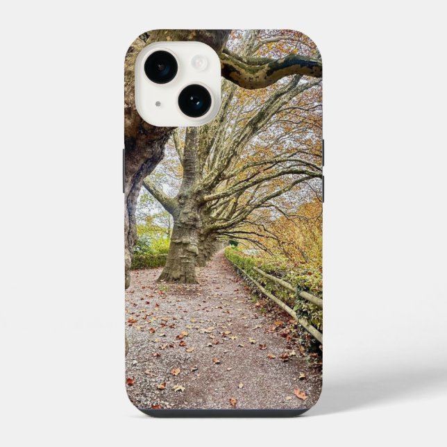 Forest Walkway iPhone Case Hülle (Rückseite)
