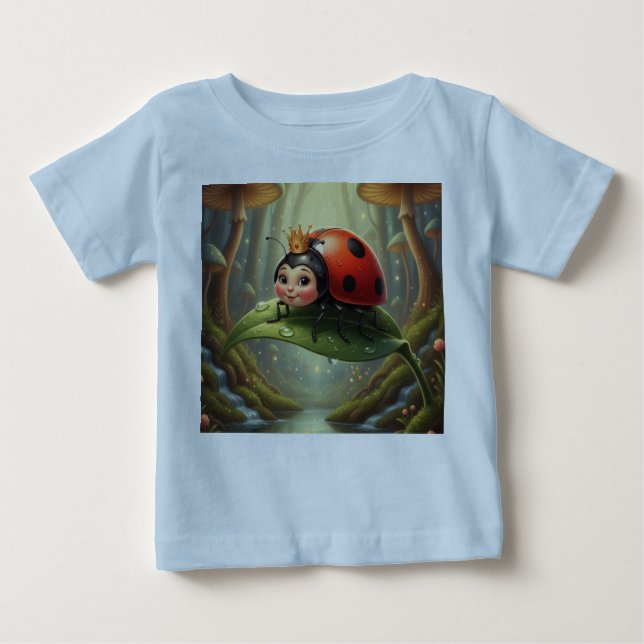 Forest Whisper-Enchanted Fairy Realm Baby T-shirt (Vorderseite)