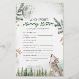 Forest Wolf, der Mommy Better Games kennt