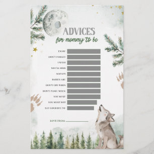 Forest Wolf - Ratschläge für Mama-to-be-Spiele