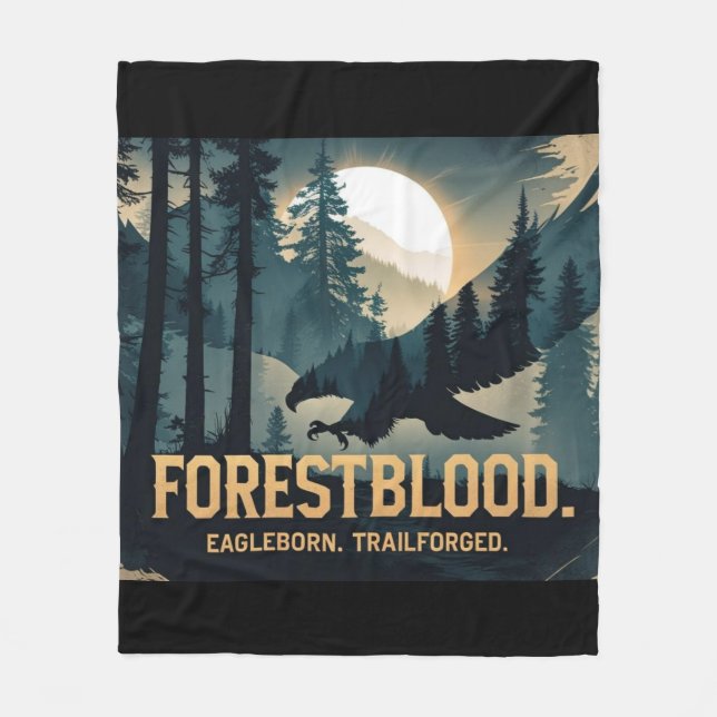 Forestblood – Espíritu Salvaje Nacido del Bosque Fleecedecke (Vorderseite)