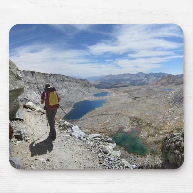 Forester Pass Switchbacks 2 - John Muir Trail Mousepad (Vorne)