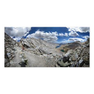 Forester Pass Switchbacks - John Muir Trail Fotodruck