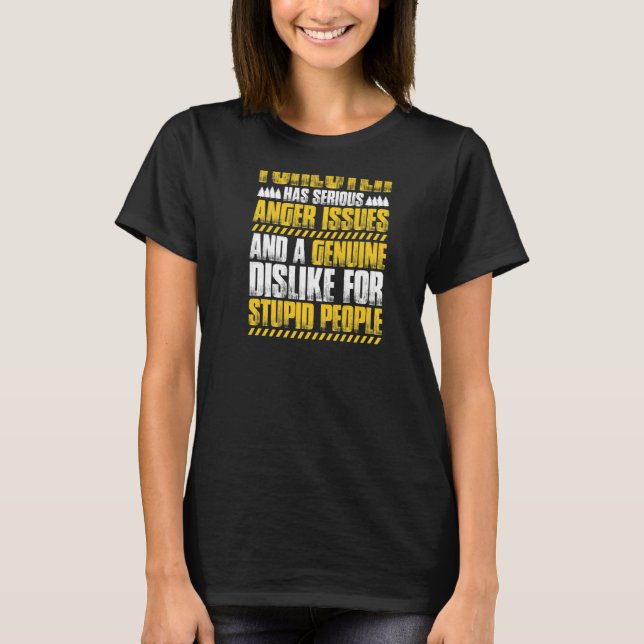 Forestry Anger Issues Forester  T-Shirt (Vorderseite)
