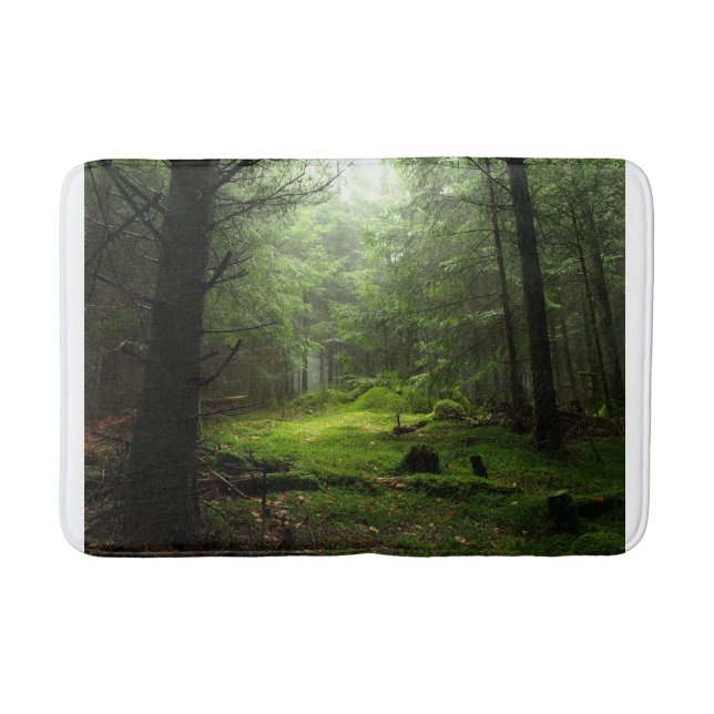 Forests | Auvergne France Badematte (Vorderseite)