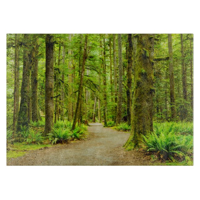 Forests | Olympic National Park Schneidebrett (Vorderseite)
