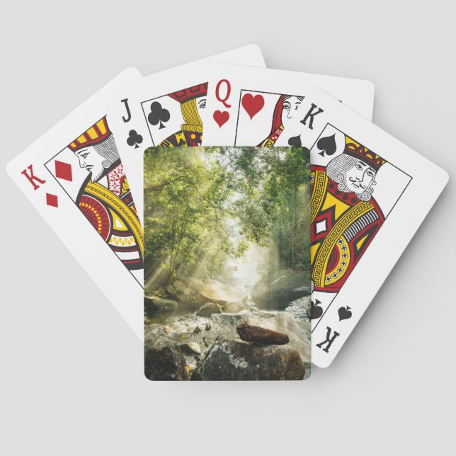 Forests Tropical Jungle Forest Spielkarten (Rückseite)