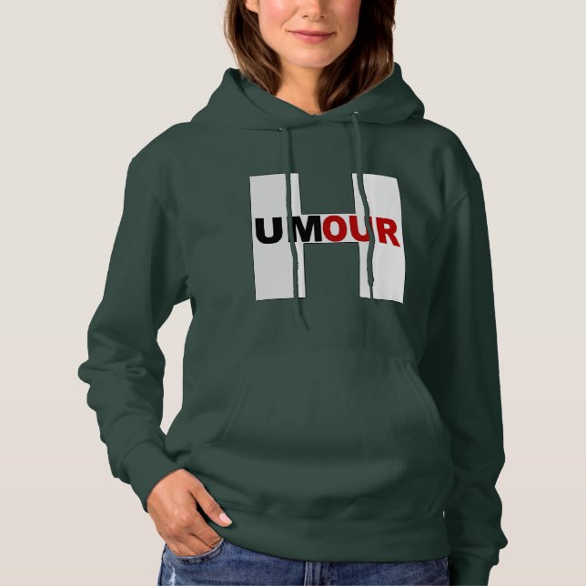 Foret-Frauenkapuzenpullover DESIGN HUOUR Hoodie (Vorderseite)