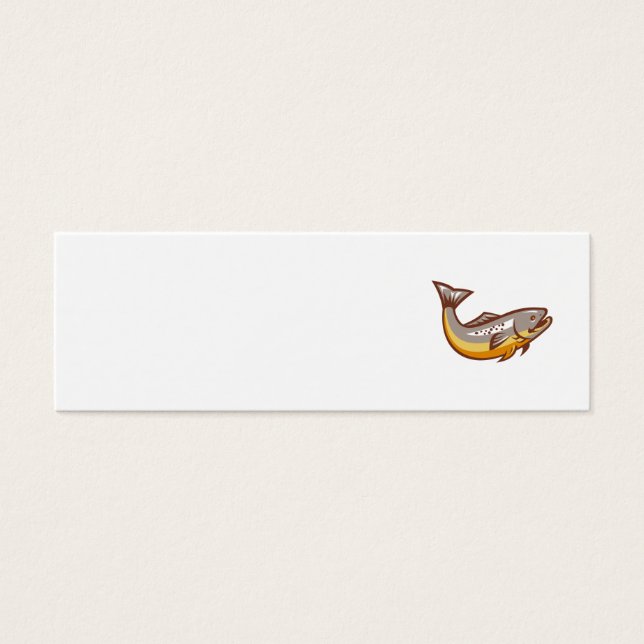 Foreut Fish Springen Retro (Vorderseite)