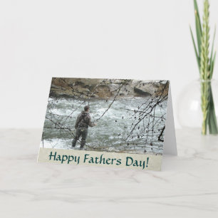 Foreut Fisherman Fathers Day Card Karte