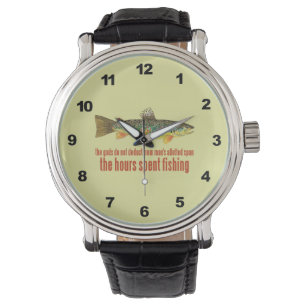 Foreut Fly Fisherman Armbanduhr