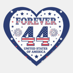 Forever 44 Herz Sticker