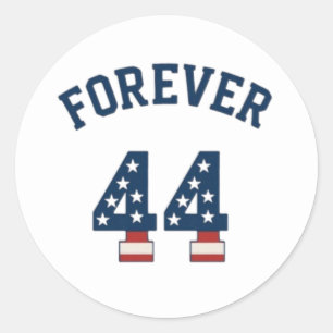 Forever 44 runder aufkleber