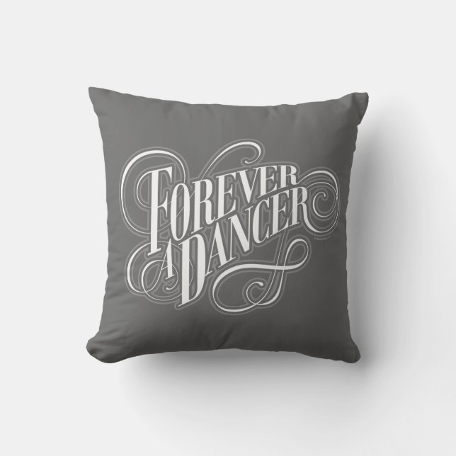 Forever A Dancer Throw Kissen (Vorderseite)
