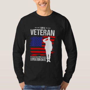 Forever A Veteran I Veteran S Day 2021Aufwertung T-Shirt
