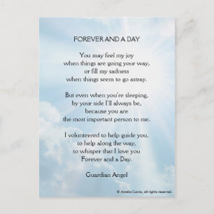 Forever and a Day Postkarte