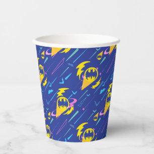 Forever Batman Bat Signalmuster Pappbecher