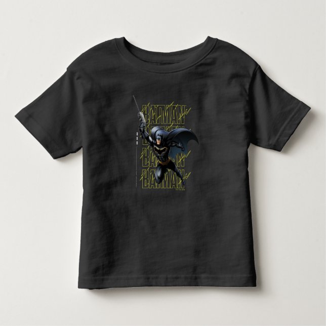 Forever Batman Grappling Hook Kleinkind T-shirt (Vorderseite)