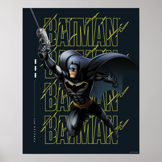 Forever Batman Grappling Hook Poster (Vorne)